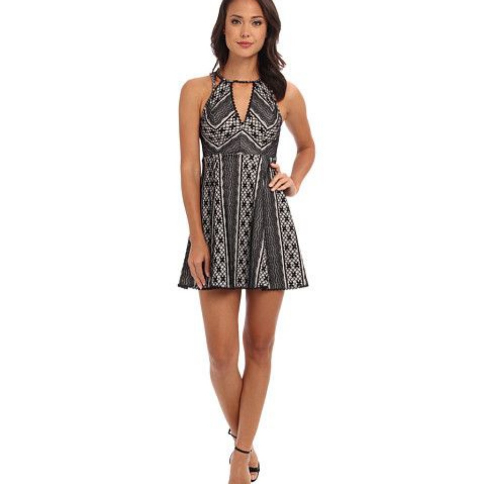 🖤 Free People Miss Connections Black Dress 🖤
